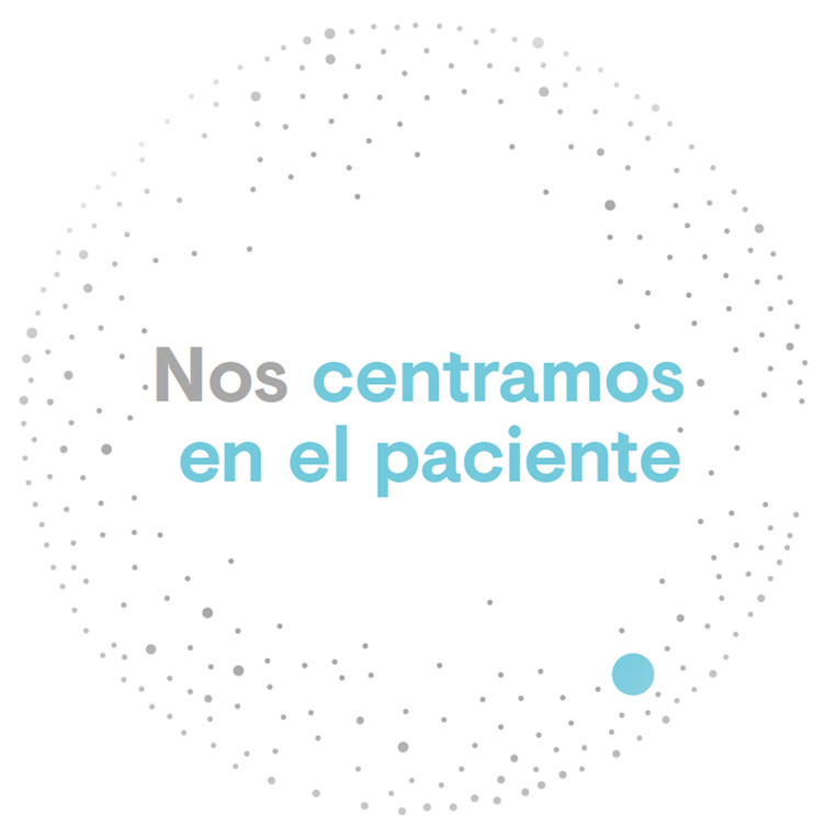Nos centramos en el paciente