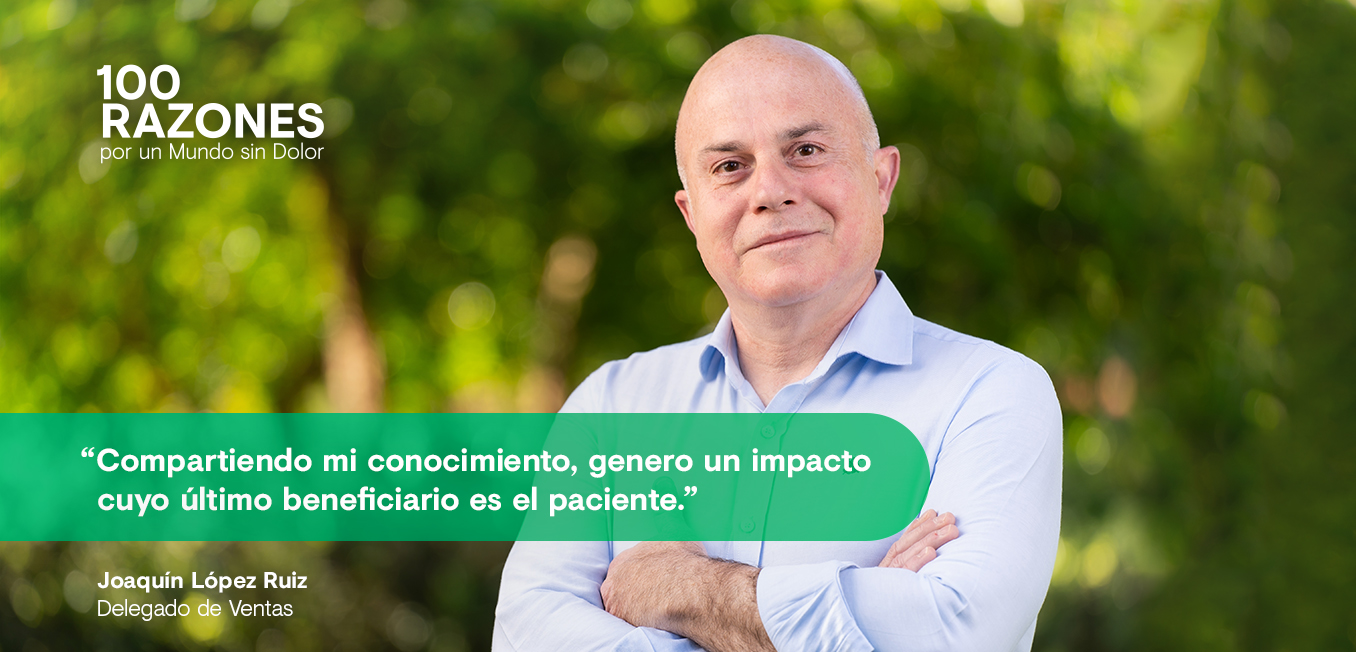 Joaquín López Ruiz habla de sus 25 años de compromiso con Grünenthal