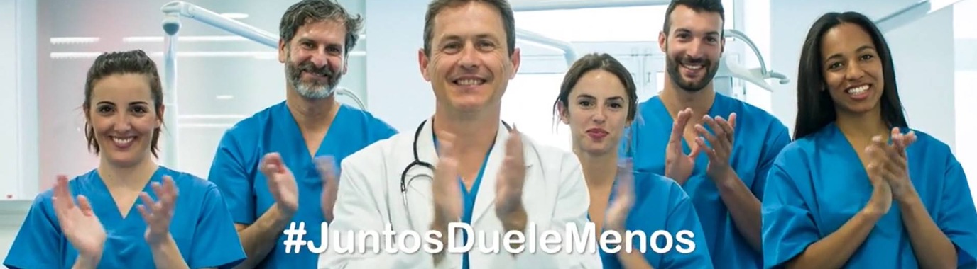 #JuntosDueleMenos