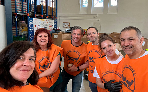 Colaboración con el Banco de Alimentos de Madrid